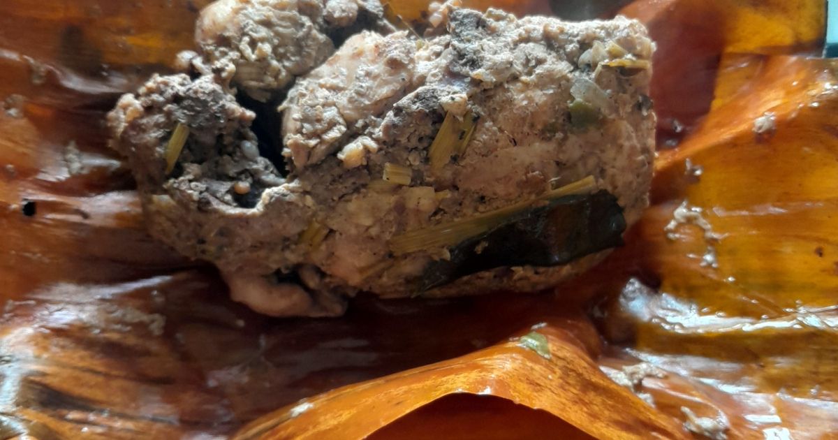 Pepes ayam taberu