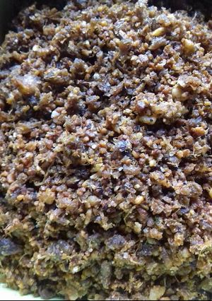 Foto resep Oncom kering mercon