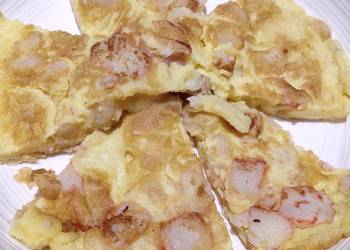 How to Prepare Delicious Shrimp and Crab Stick Omellete