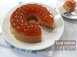 Foto resep Agar Santan Gula Merah
