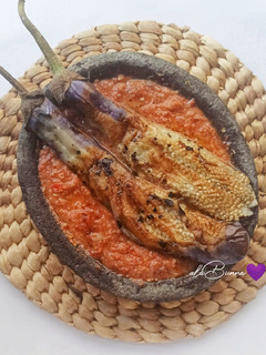 Foto resep 563. Terong Bakar Sambal Kemiri