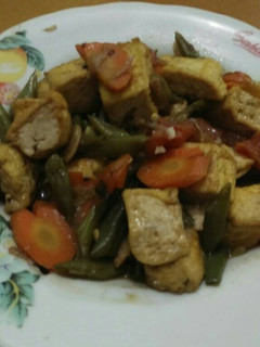 Foto resep Tumis buncis wortel tahu