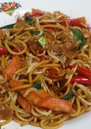 Foto resep Mie urai goreng saos tiram