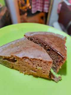 Una foto de Brownie proteico con muy pocas calorías