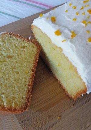 Una foto de Budín húmedo de naranja
