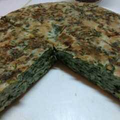 Una foto de Tortilla de acelga
