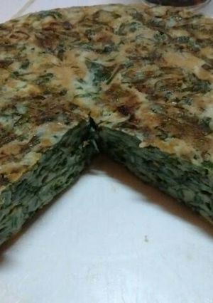 Una foto de Tortilla de acelga