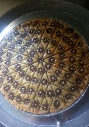 صورة لوصفة بقلاوة