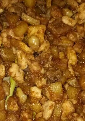 Foto resep Sambel goreng ayam kentang tahu kecap spesial