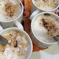 A picture of Hot coffee.