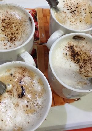 A picture of Hot coffee.