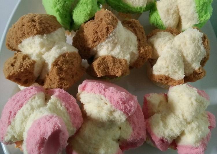 Bolu kukus mekar ✨