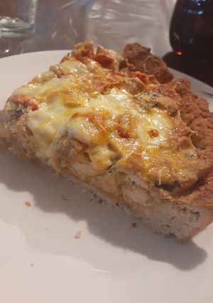 Una foto de Tarta casera de pollo 🍗