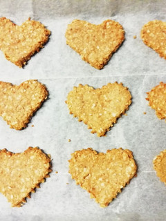 Una foto de Galletas de avena y crema de cacahuete 🍪🥜