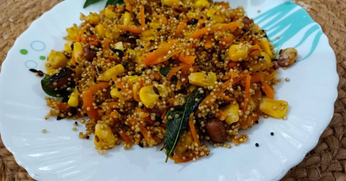 Quinoa poha breakfast Recipe by Ghazala Nishat Cookpad