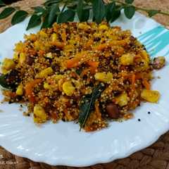 Quinoa poha breakfast-レシピのメイン写真