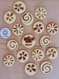 Galletas de vainilla decoradas según enseñanza de Encarni ♥️
