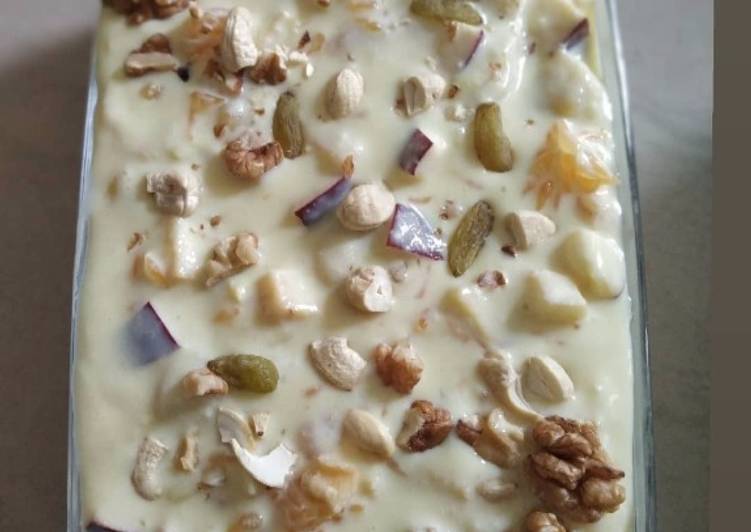 Easiest Way to Make Award-winning Fruit pudding