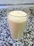 Batido de avena y manzana sin azúcar