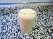 Una foto de batidos avena