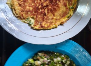 Foto resep Beberuk Kacang Panjang Timun "Segar Nampol" & Telur Dadar Bawang Putih