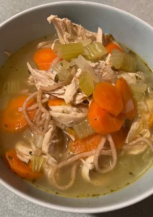 A picture of Chicken Noodle Soup.