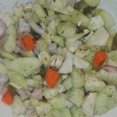A picture of Khacumar Salad.