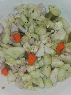 A picture of Khacumar Salad.