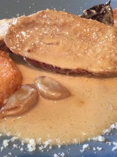 Una foto de Lomo de Cerdo en Salsa de Cerveza y Crema