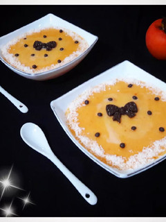 عکسی از دستور فرنی خرمالوی خوشمزه