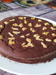 Una foto de Tarta de chocolate fit