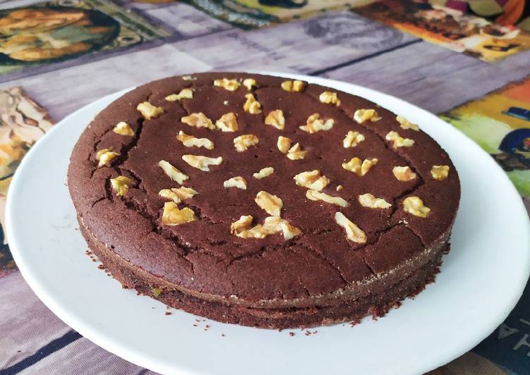 Tarta de chocolate fit