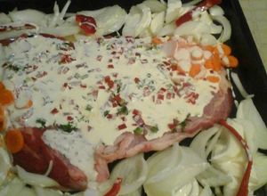 Una foto de Tapa de nalga al horno!