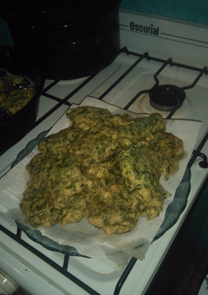 Una foto de Buñuelos de acelga