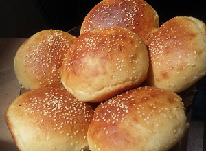 صورة لوصفة خبز البرجر🍔