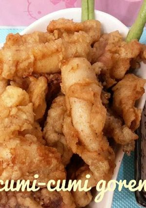 Foto resep Cumi-cumi Goreng Tepung