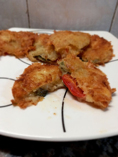 Una foto de Papa rosti rellena 😮