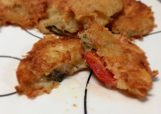 Papa rosti rellena ? Receta de Nati Diaz- Cookpad