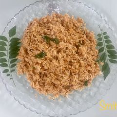 A picture of Ellu Sadam or Sesame Rice.
