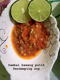 Foto resep Sambal bawang putih pendamping sop