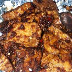 รูปของ Tahu kecap pedas
