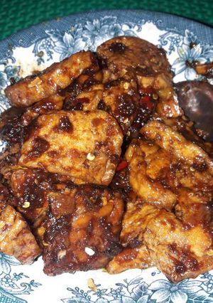 Foto resep Tahu kecap pedas