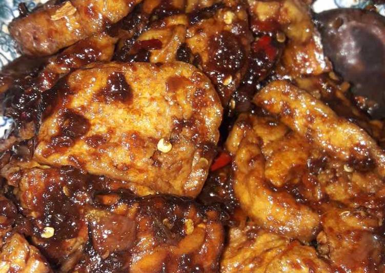  Resep  Masakan Tahu Kecap Pedas Resep  Manis Masakan Indonesia