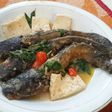 Mangut lele santan tahu kemangi