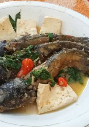 Foto resep Mangut lele santan tahu kemangi