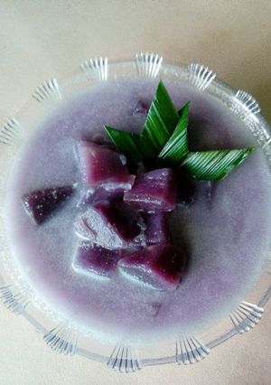 Foto resep Kolak ubi ungu simple rasa mantap