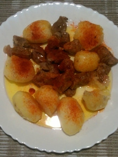 Una foto de Carne o caldeiro (A la gallega)