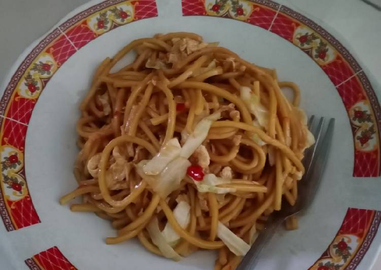 Cara Gampang Menyiapkan Mie goreng kuning banjar, Menggugah Selera