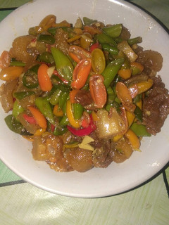 Foto resep Oseng-os3ng kikil sayuran pedasss 🌟🌟