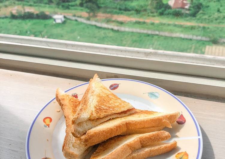 Bahan Peanut Butter and Jelly Toast | Cara Buat Peanut Butter and Jelly Toast Yang Lezat Sekali